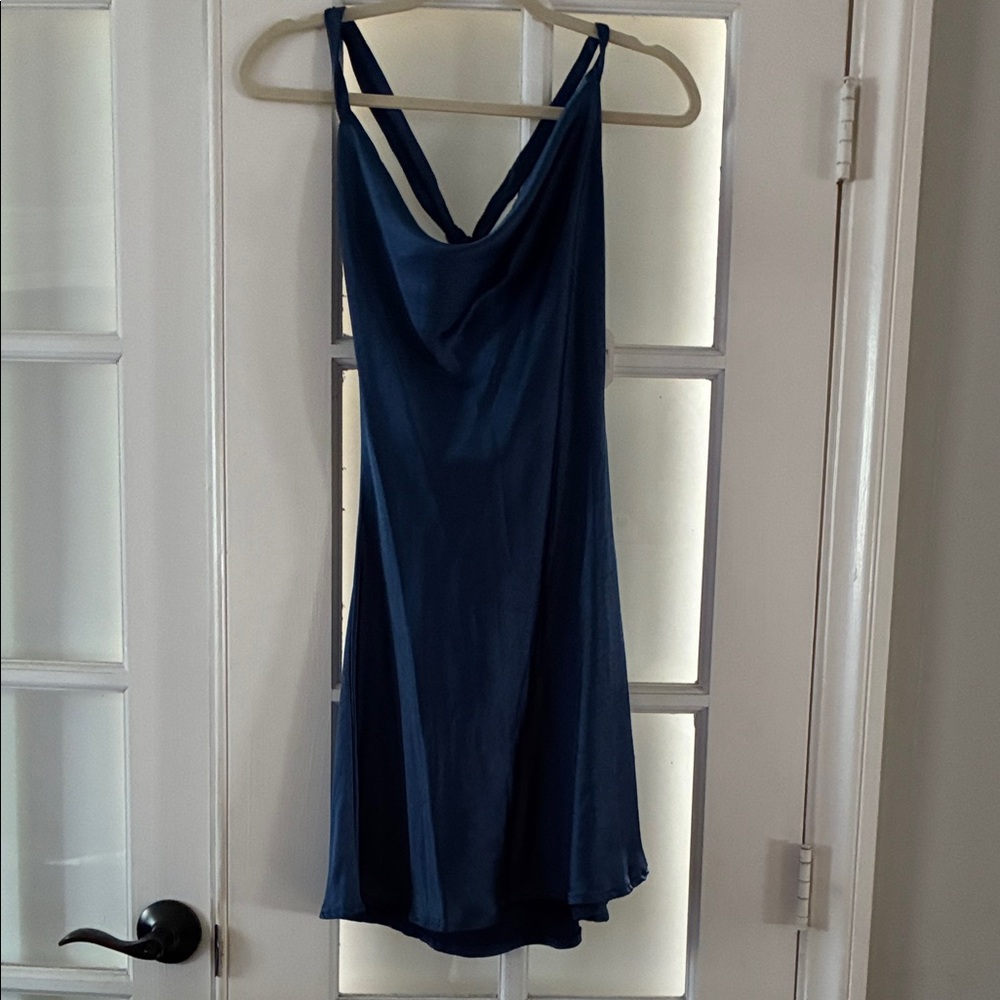 Altar’d State Blue Halter  Dress